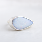 Opal East West Ring ◇ Size 7.5