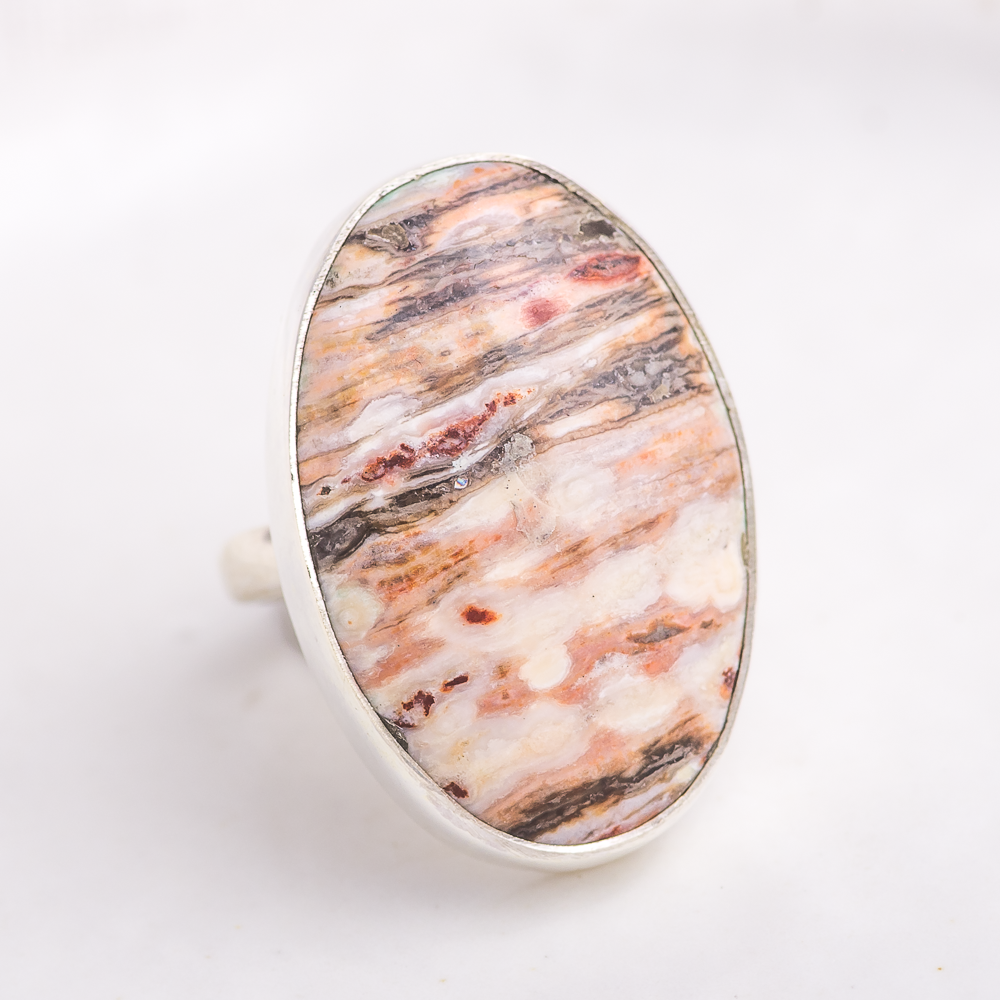 Luminous Ring  ◇ Ocean Jasper ◇ Size 7