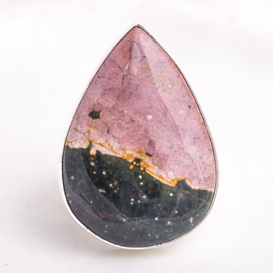 Luminous Ring  ◇ Ocean Jasper ◇ Size 8