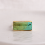Horizontal Luminous Ring ◇ Hubei Turquoise ◇ Size 6