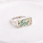 Horizontal Luminous Ring ◇ Abalone ◇ Size 7.5