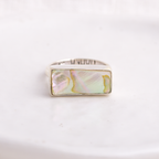 Horizontal Luminous Ring ◇ Abalone ◇ Size 8