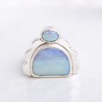 Tidal Ring ◇ Australian Opal ◇ Size 7