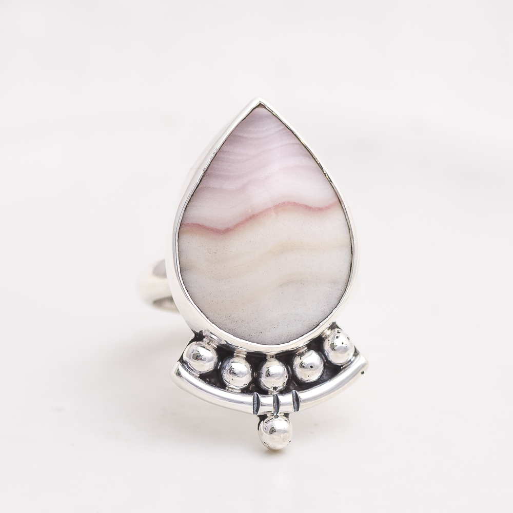 Emergence Ring ◇ Windy Mountain Jasper ◇ Size 6.5