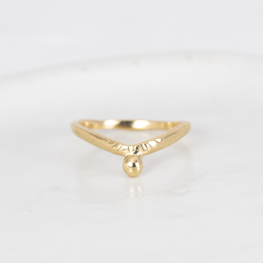 Crest Ring (14K Gold)