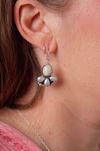 Bloom Earrings ◇ Willow Creek Jasper + Mother of Pearl