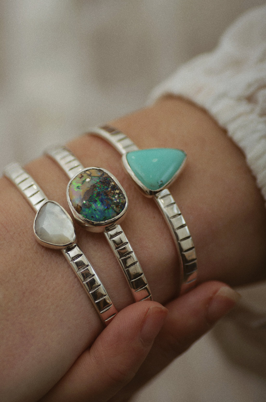 Stone Ridge Cuff ◇ New Lander Turquoise