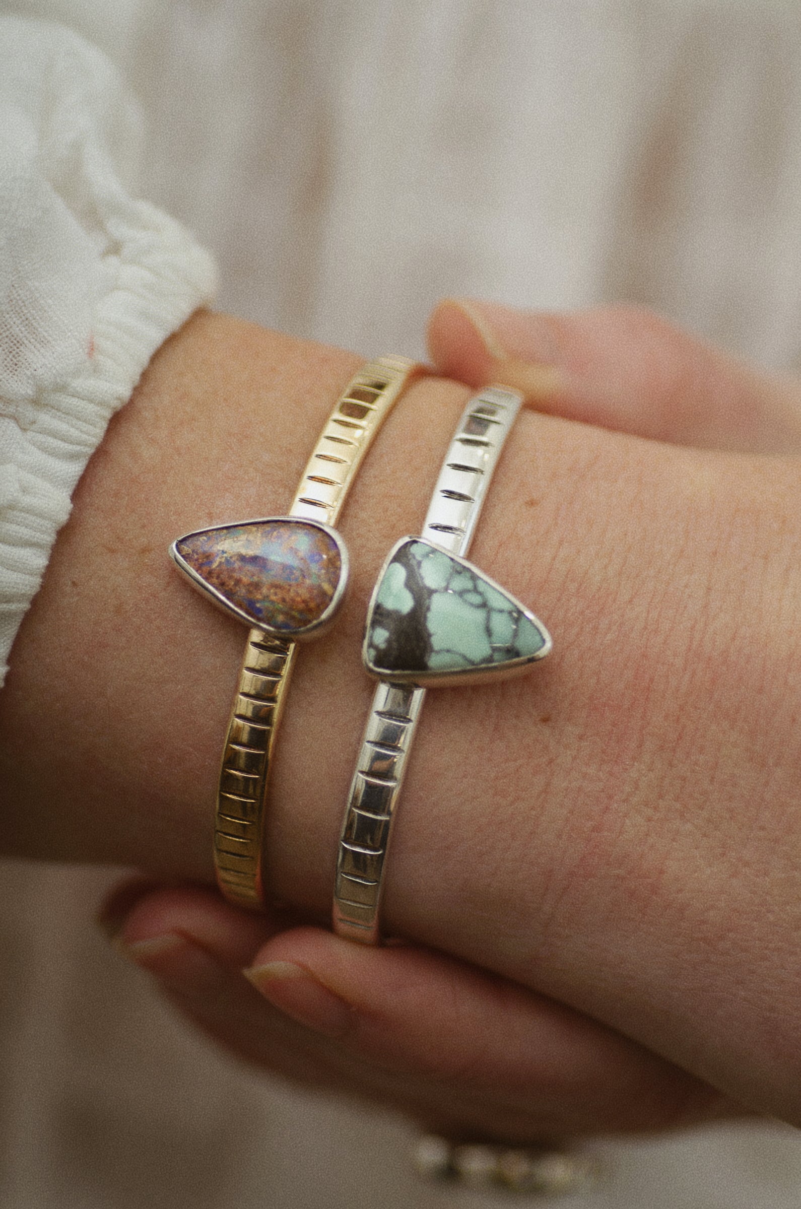 Stone Ridge Cuff ◇ Australian Opal