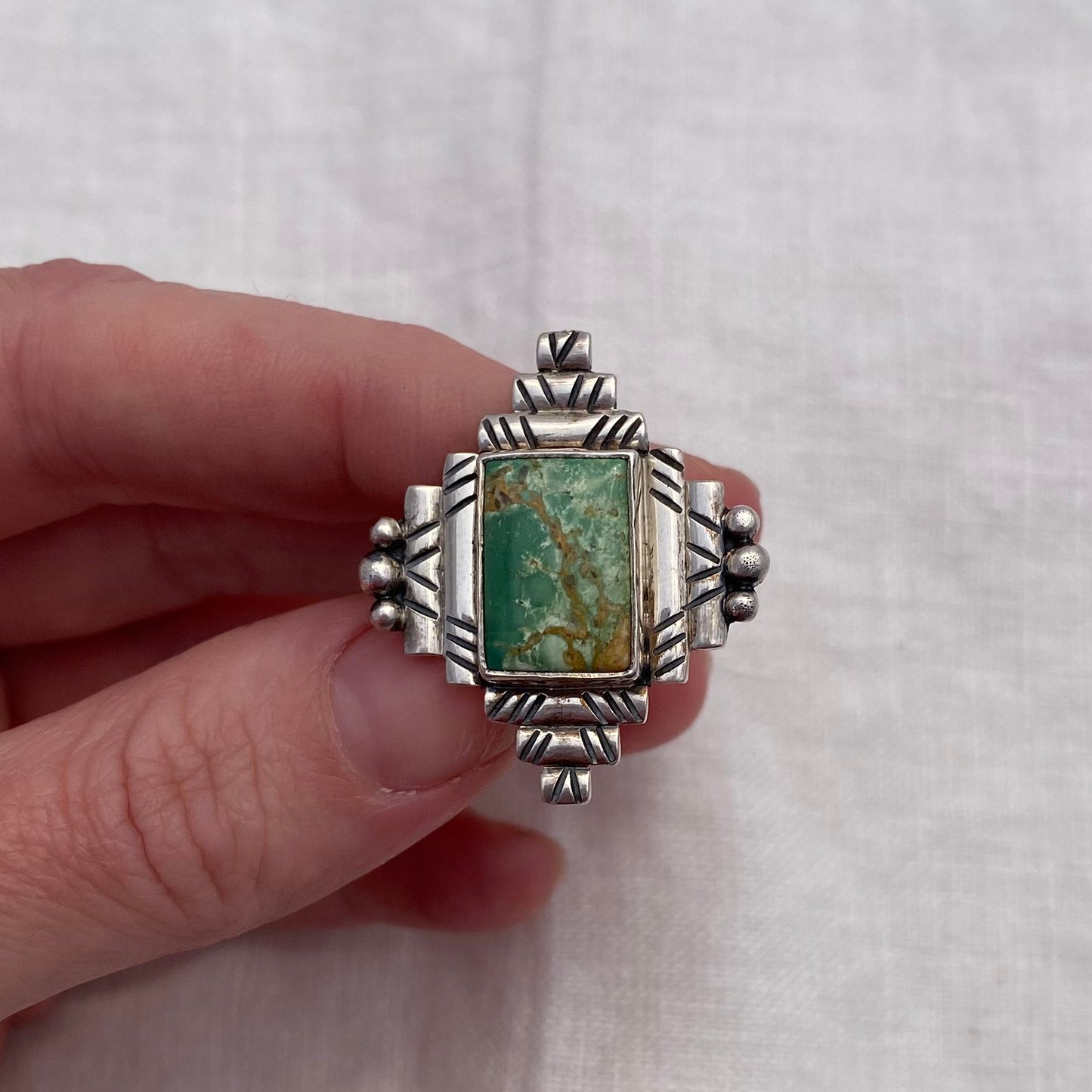 Turquoise Ring - Size 6.5