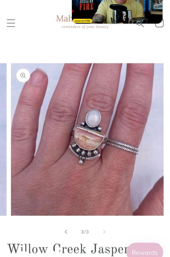 Caitlin custom ring