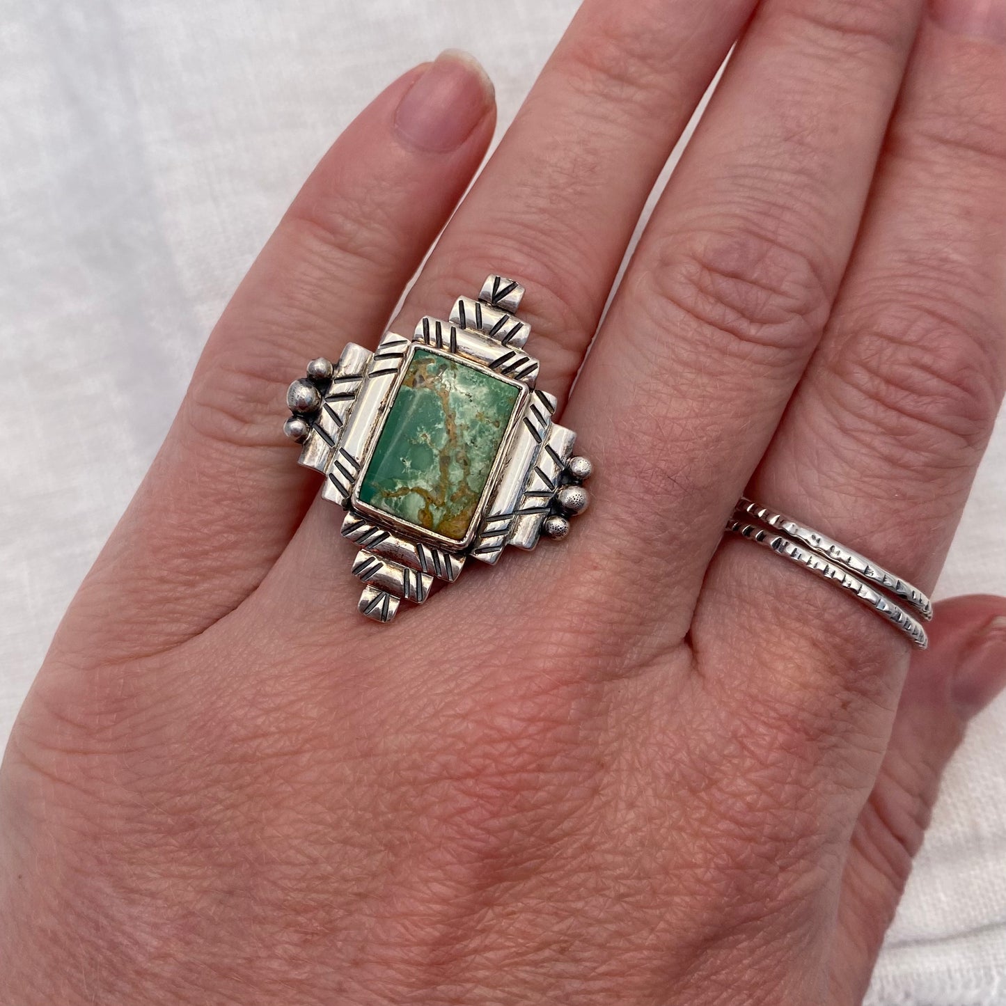 Turquoise Ring - Size 6.5