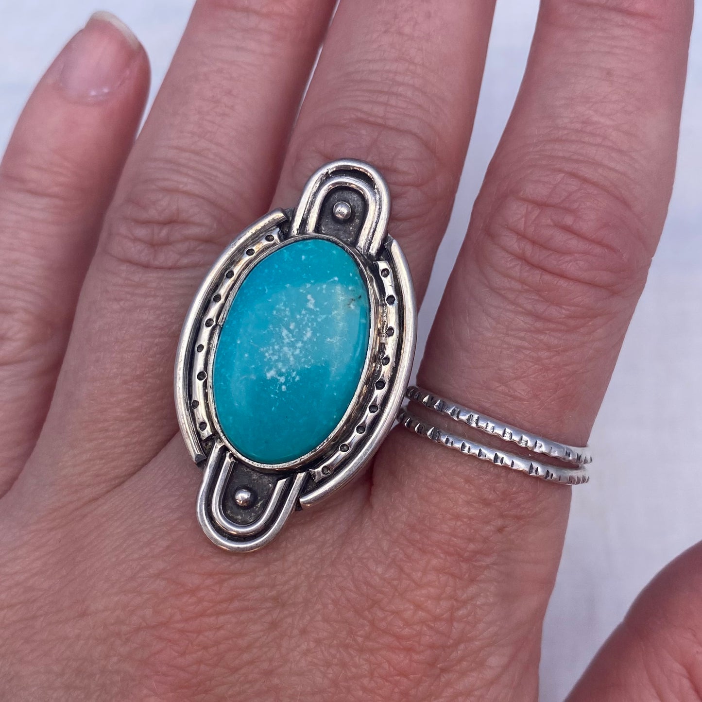 Turquoise Ring - Size 8.5