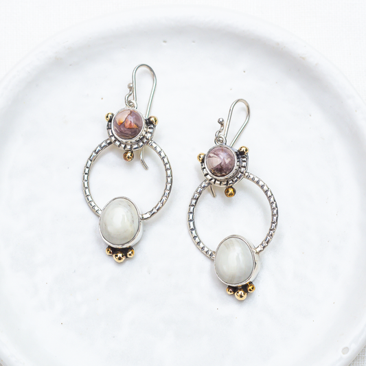 Mirage Earrings ◇ Willow Creek Jasper